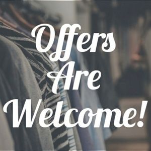 Happy to take any offers!